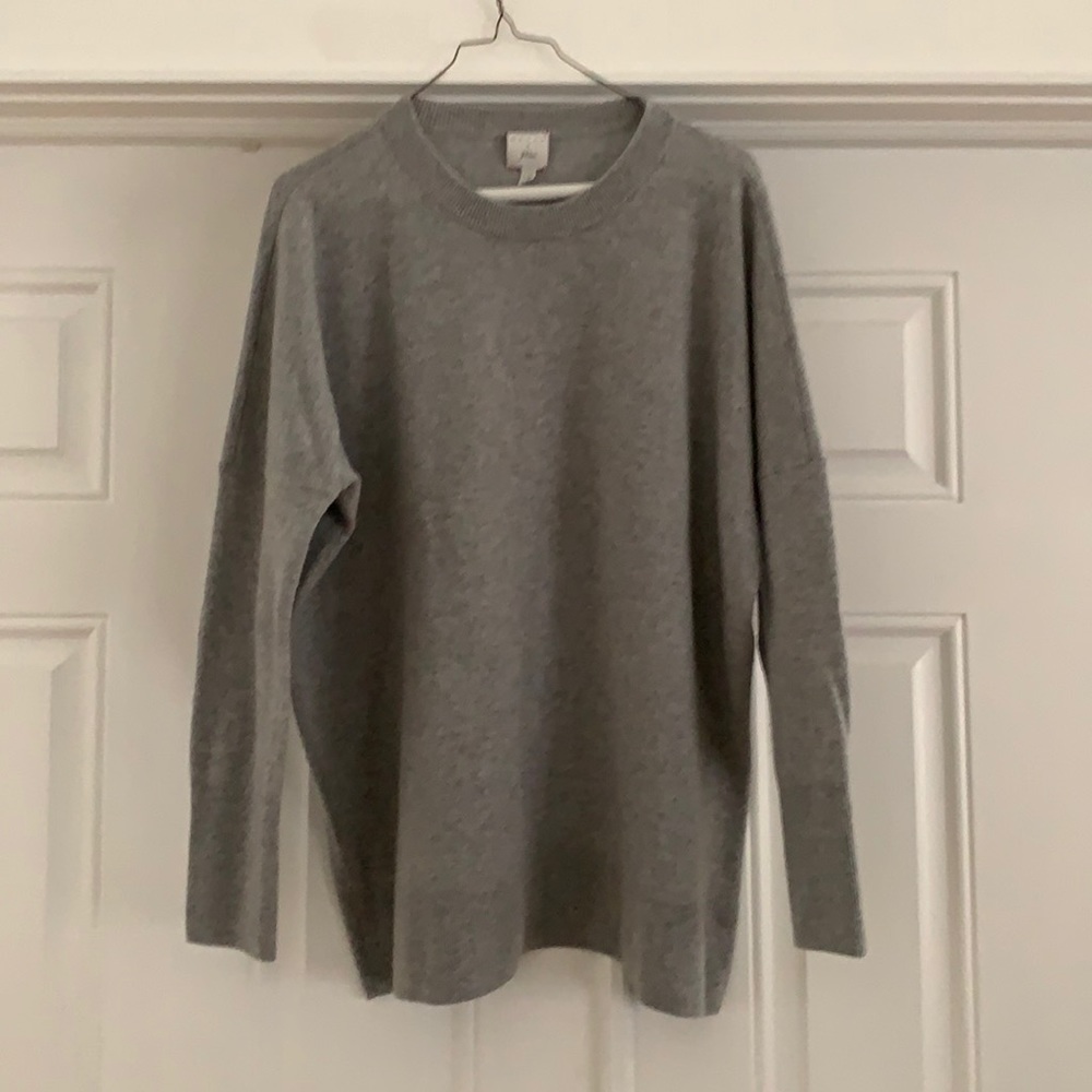 Hatch and JCrew collab cashmere sweater